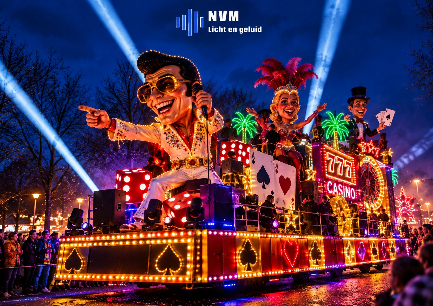 Je bekijkt nu Licht en geluid voor een carnavalswagen: zo maak je echt indruk